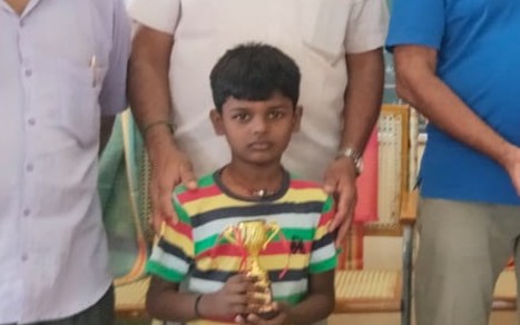 K. Rahul - U-11 District Champion